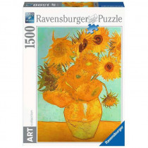 Puzzle 1500 piezas Los girasoles